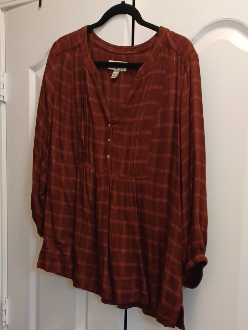 Wrangler 3/4 Length Sleeve Blouse
